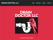 Tablet Screenshot of draindoctornashville.com